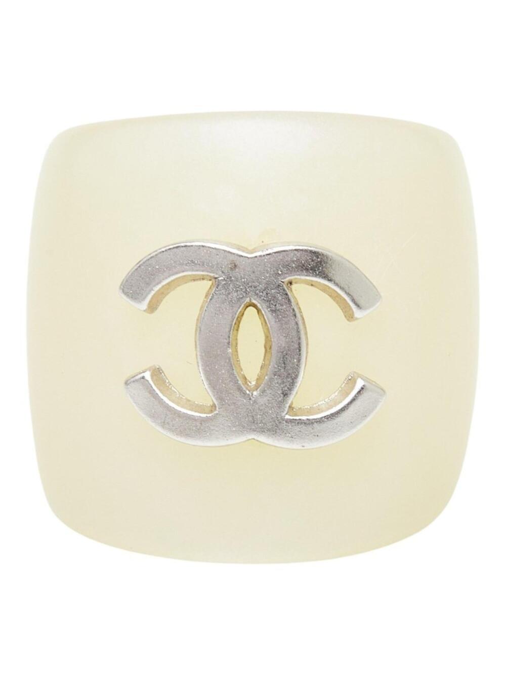 Chanel Cc Logo Ring Sterling Silver #266481C45B